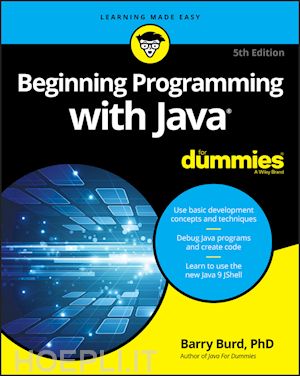 burd barry - beginning programming with java for dummies