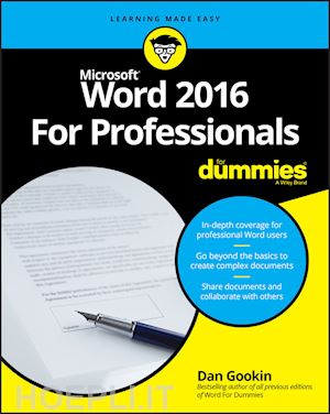 gookin d - word 2016 for professionals for dummies