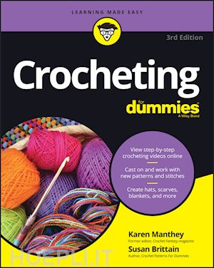 brittain - crocheting for dummies with online videos, third e dition