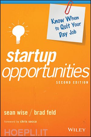 wise sean; feld brad - startup opportunities
