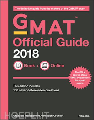 gmac (graduate management admission council) - gmat official guide 2018: book + online