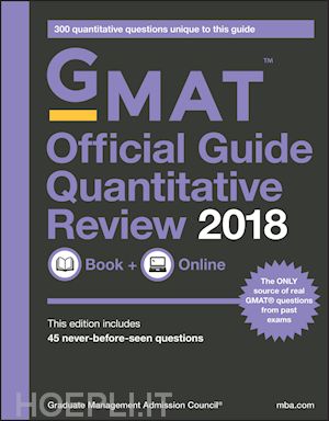 gmac (graduate management admission council) - gmat official guide 2018 quantitative review: book + online