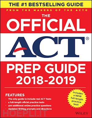 act - the official act prep guide, 2018–19 edition (book + bonus online content)