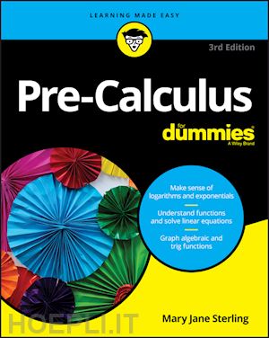 sterling mary jane - pre–calculus for dummies