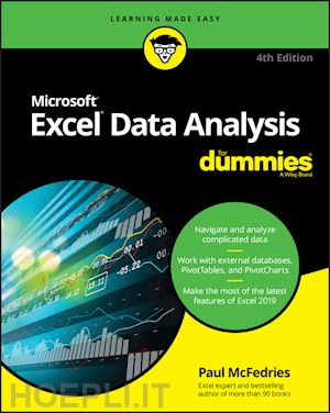 mcfedries paul - excel data analysis for dummies
