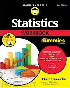 rumsey dj - statistics workbook for dummies, 2nd edition with online practice