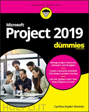 dionisio c - microsoft project 2019 for dummies