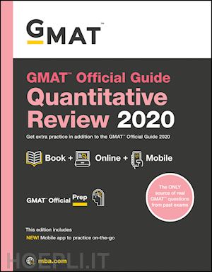 gmac (graduate management admission council) - gmat official guide 2020 quantitative review