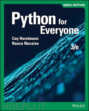 horstmann cs - python for everyone, third edition emea edition