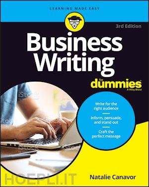 canavor n - business writing for dummies, 3rd edition