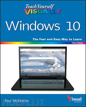 mcfedries p - teach yourself visually windows 10, 3e