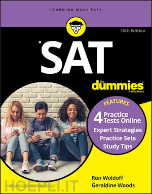 woldoff r - sat for dummies, book + 4 practice tests online, 10th edition