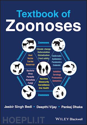 bedi jasbir singh; vijay deepthi; dhaka pankaj - textbook of zoonoses