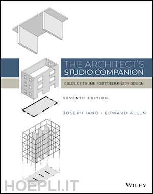iano j - the architect's studio companion: rules of thumb f or preliminary design
