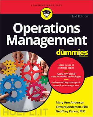 anderson ma - operations management for dummies, 2nd edition