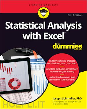 schmuller j - statistical analysis with excel for dummies, 5th e dition
