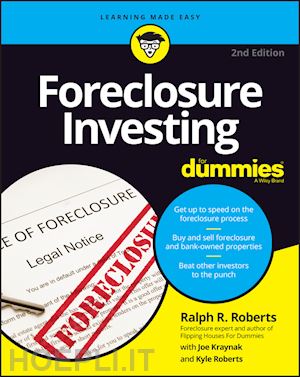 roberts ralph r.; kraynak joseph - foreclosure investing for dummies