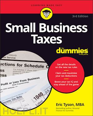 tyson e - small business taxes for dummies, 3rd edition