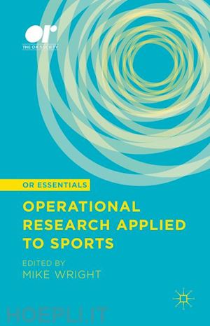 wright mike (curatore) - operational research applied to sports