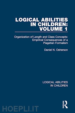 osherson daniel n. - logical abilities in children: volume 1