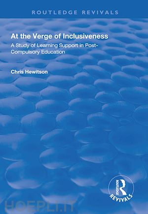 hewitson chris - at the verge of inclusiveness