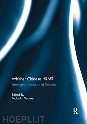 warner malcolm (curatore) - whither chinese hrm?