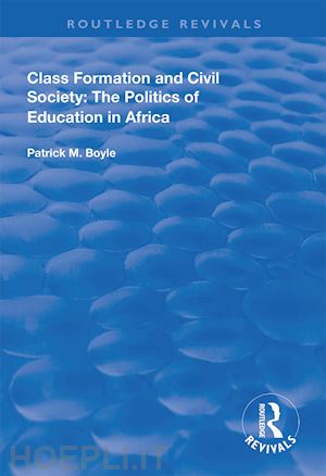 boyle patrick m. - class formation and civil society