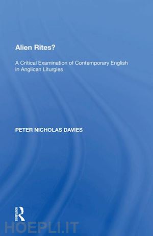 davies peter nicholas - alien rites?