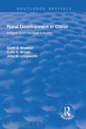 waldron scott a.; brown colin g. - rural development in china