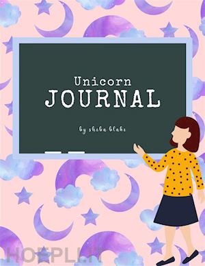 sheba blake - unicorn primary journal with positive affirmations for kids - grades k-2 (printable version)