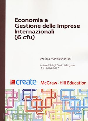 piantoni mariella - economia e gestione delle imprese internazionali (6 cfu)