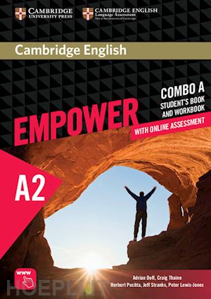 doff adrian; thaine craig; puchta herbert - cambridge english empower. level a2 combo a with online assessment