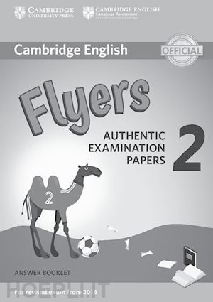  - cambridge english young learners flyers 2 - answer booklet