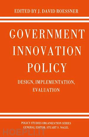 roessner d. - government innovation policy