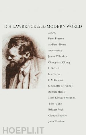 hoare peter (curatore); preston peter (curatore) - d. h. lawrence in the modern world