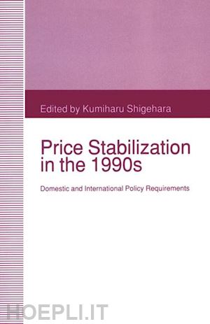 shigehara kumiharu (curatore) - price stabilization in the 1990s