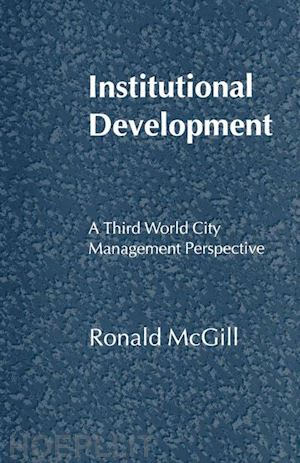 mcgill ronald - institutional development