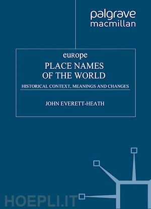 everett-heath j. - place names of the world - europe