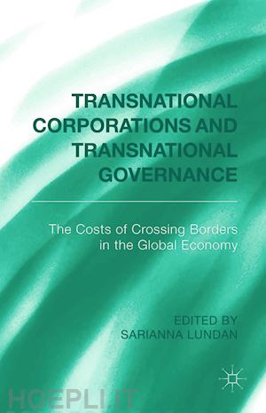 lundan s. (curatore) - transnational corporations and transnational governance