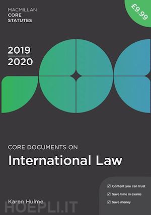 hulme karen - core documents on international law 2019-20