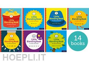  - little blending books for letters and sounds: mixed pack of 14