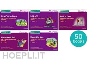 munton gill; burchett jan; vogler sara; rushton abbie - read write inc. phonics: purple set 2 more storybooks (pack of 50)