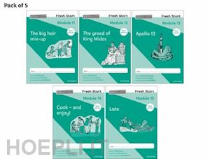 munton gill; bradbury adrian; miskin ruth (curatore) - read write inc. fresh start: 2024 modules 11-15 - pack of 5