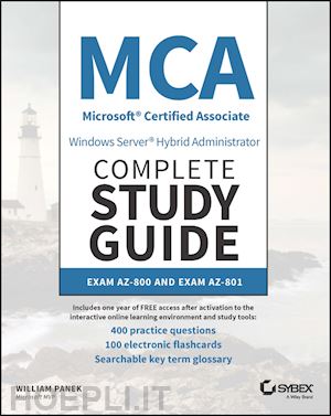 panek william - mca windows server hybrid administrator complete study guide with 400 practice test questions