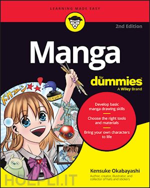 okabayashi k - manga for dummies, 2nd edition