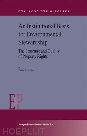 fuchs d.a. - an institutional basis for environmental stewardship