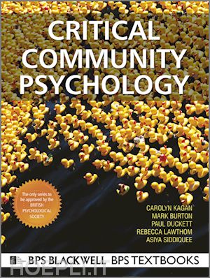 psychology of groups; carolyn kagan; mark burton - critical community psychology