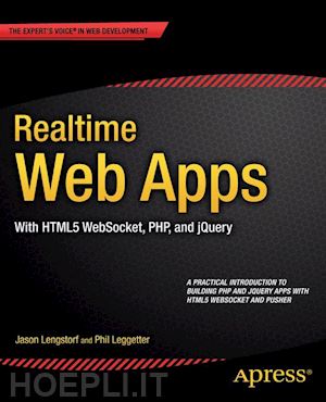 lengstorf jason; leggetter phil; newman alex - realtime web apps