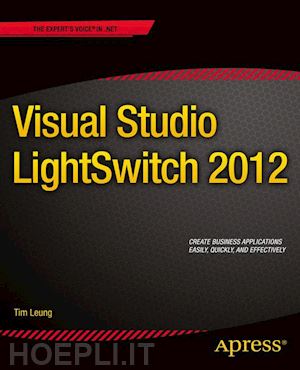 leung tim - visual studio lightswitch 2012