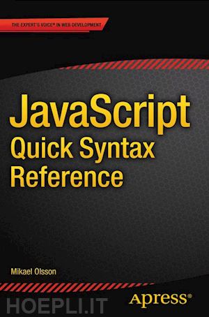 olsson mikael - javascript quick syntax reference